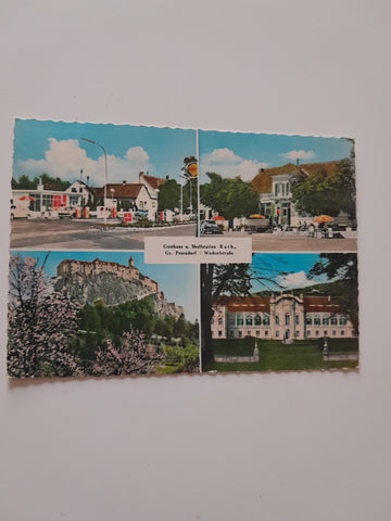 AK Großpesendorf. Gasthaus u. Shellstation Rath. Wechselstraße.