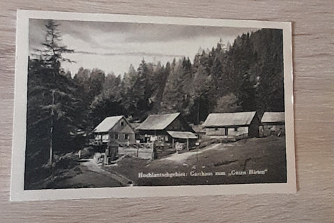 AK Hochlantschgebiet: Gasthaus zum Guten Hirten. (1946)