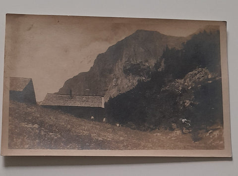 AK Hochschwab: Die untere Dullwitz Hütte. (1927)