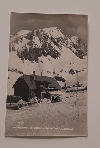 AK Hochschwab. Sonnschienhütte.