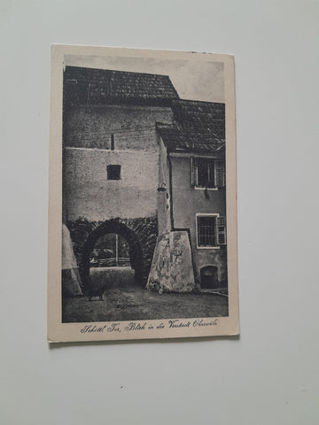 AK Schöttl Tor, Blick in die Vorstadt Oberwölz.