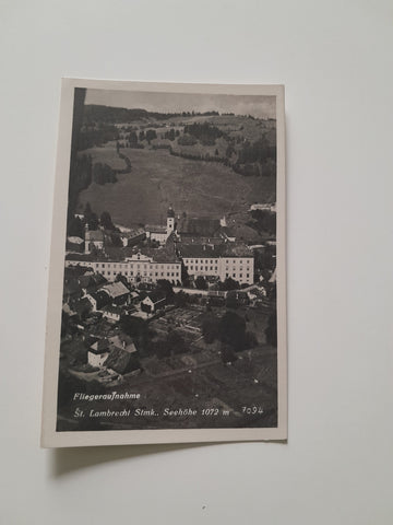 AK St. Lambrecht. Fliegeraufnahme.