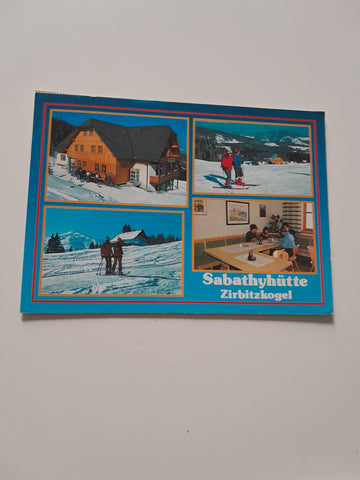 AK St. Wolfgang. Alpengasthof Sabathyhütte. Pächter: R. Hörmann.