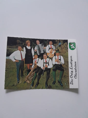 AK Die Orig. Lustigen Obersteirer. Franz Lindbichler. Fohnsdorf.