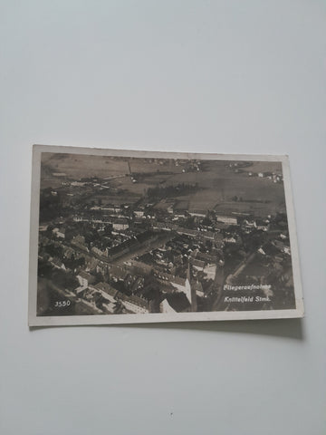 AK Knittelfeld. Fliegeraudfnahme. (1941)