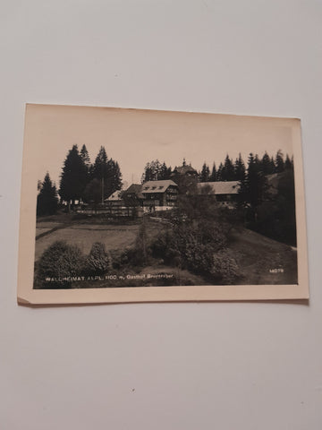 AK Waldheimat. Alpl. Gasthof Bruggraber.