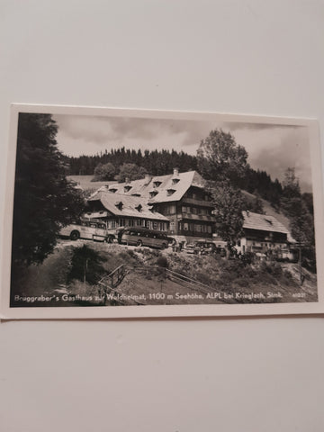 AK Bruggraber's Gasthaus zur Waldheimat. Alpl. bei Krieglach.