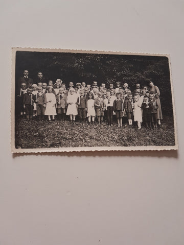 Gruppenfoto "Erstkommunion" (Verlag: Erich Soltys, Fehring)