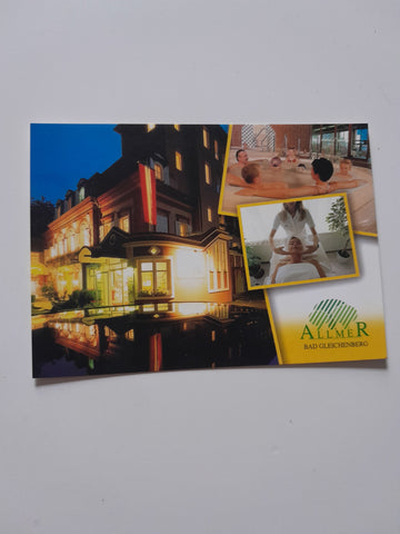 AK Bad Gleichenberg. Hotel Pension Allmer. Fam. Karl Pfeiler.
