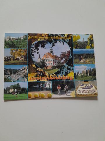 AK Grüße aus der Schilcherstadt Deutschlandsberg.