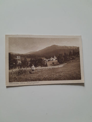 AK Glashütten. Koralpengebiet. (1923)