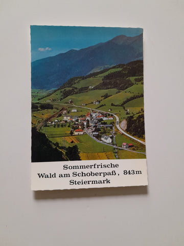 AK Wald am Schoberpaß.
