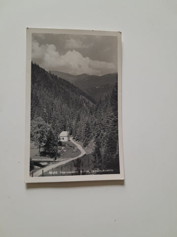 AK Wald am Schoberpaß. Liesingkapelle. (1935)