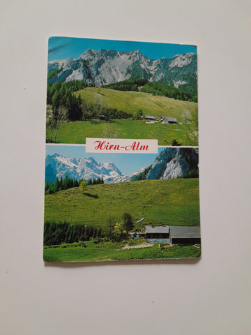 AK Jausenstation Hirnalm mit Reichenstein. Trofaiach.