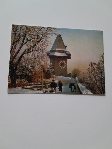 AK Graz. Uhrturm.