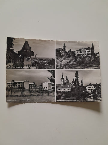 AK Graz Mariatrost. Erholungsheim der Bergknappen u.a.