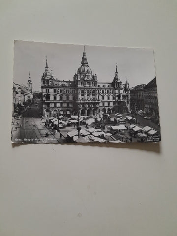 AK Graz. Hauptplatz mit Rathaus.