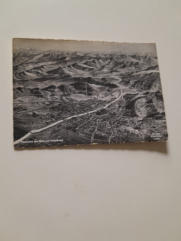 AK Panorama von Graz und Umgebung.