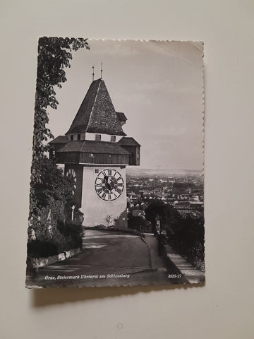 AK Graz. Uhrturm am Schlossberg.