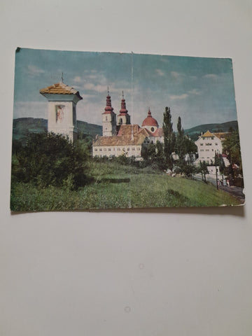 AK Graz. Wallfahrtskirche und Franziskanerkloster Maria Trost.