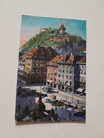 AK Graz Haupzplatz (1915)