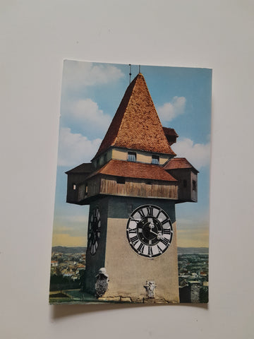 AK Graz. Uhrturm. (1956)