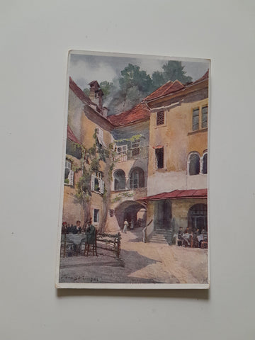 AK Graz. Krebsenkeller-Hof.