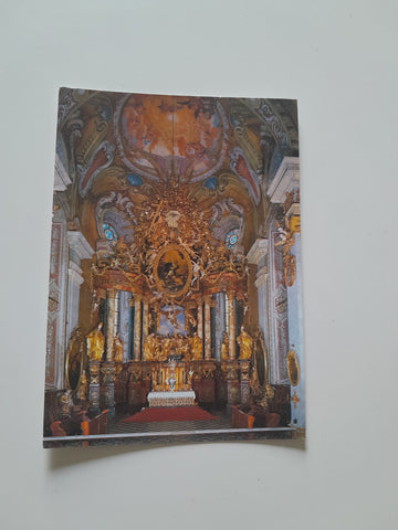 AK Vorau. Stiftskirche. Hochaltar.