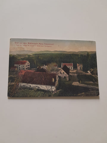 AK Gruss aus dem Wallfahrtsort Maria Fieberbründl. (1923)