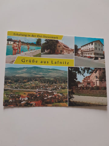 AK Grüße aus Lafnitz.