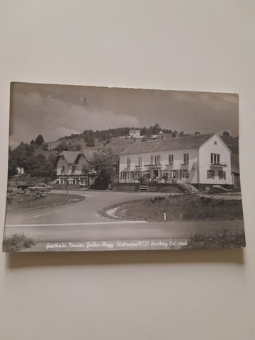 AK Flattendorf. Gasthaus Pension Gruber-Mogg.