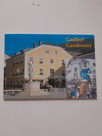 AK Tamsweg. Gasthof Gambswirt H. Maier.