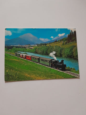 AK Bummelzug der Murtalbahn nächst Tamsweg.