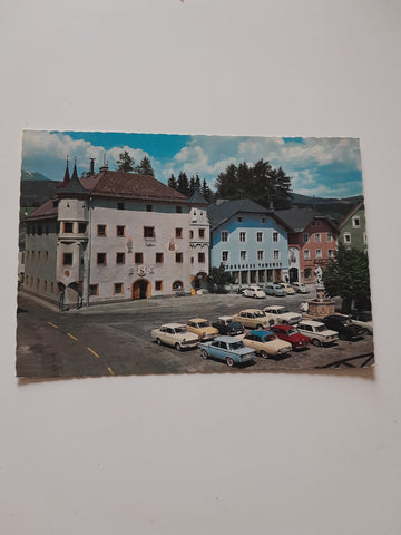 AK Tamsweg. Hauptplatz mit Rathaus.