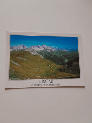 AK Lungau. Blick aus der Riedingscharte gegen Faulkogel und Mosermandl.