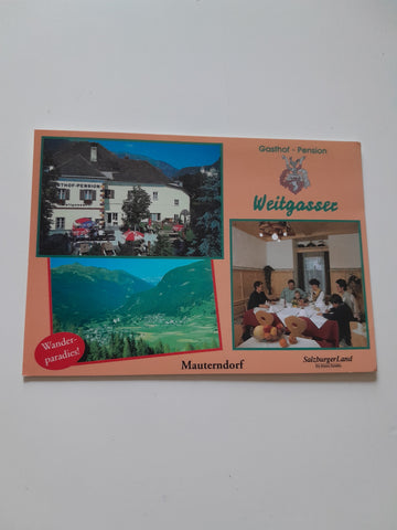 AK Mauterndorf. Gasthof Pension Weitgasser.