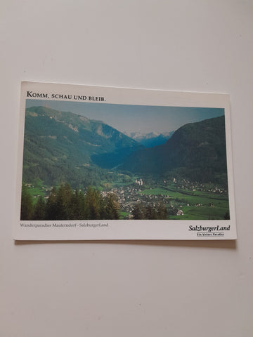 AK Wanderparadies Mauterndorf.