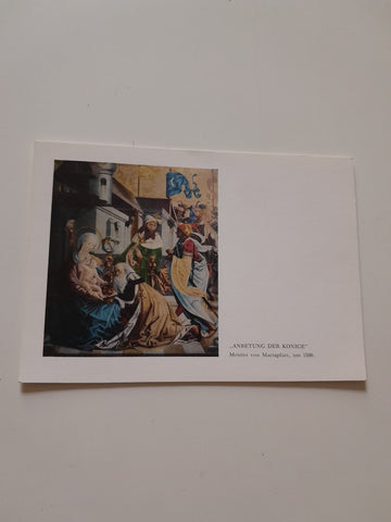 AK Mariapfarr. Anbetung der Könige. Meister von Mariapfarr.