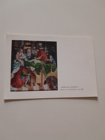 AK Mariapfarr. Heimgang Mariens. Meister von Mariapfarr.