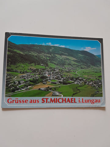 AK Grüsse aus St. Michael im Lungau.