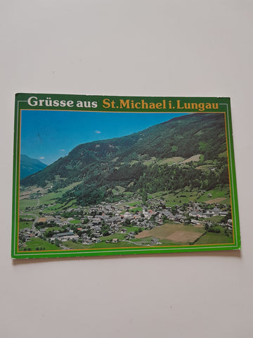 AK Grüsse aus St. Michael im Lungau.