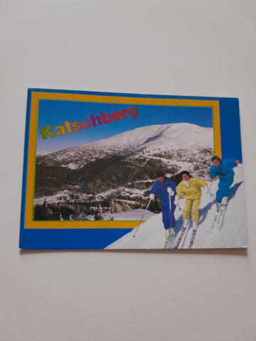 AK Wintersportgebiet Katschberg.