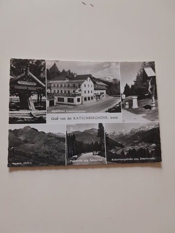 AK Gruß von der Katschberghöhe.