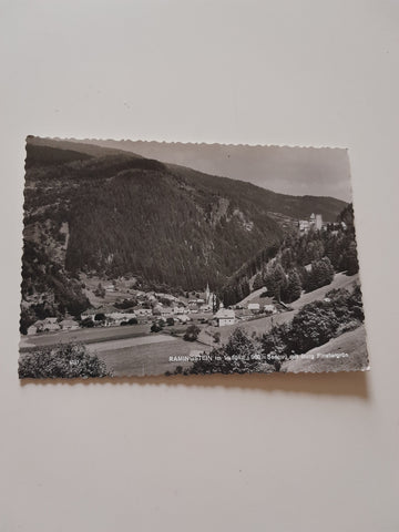 AK Ramingstein mit Burg Finstergrün.