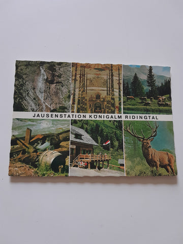 AK Jausenstation Königalm Ridingtal.