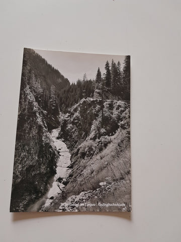 AK Zederhaustal im Lungau: Riedingbachschlucht.