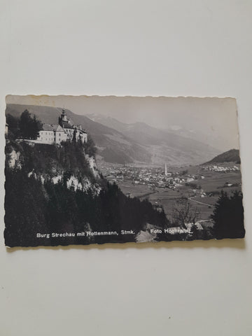 AK Burg Strechau mit Rottenmann.