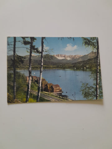 AK Wörthersee. Ostbucht mit Karawanken.