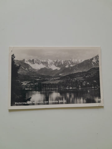 AK Wörthersee Blick auf Loretto und Koschutta.