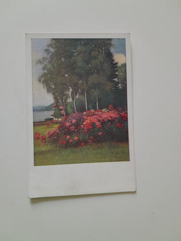 AK Parklandschaft in Pörtschach.